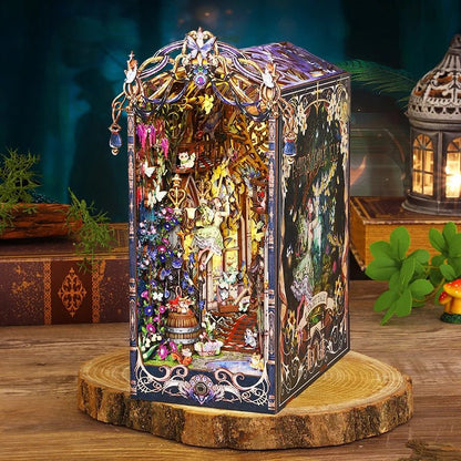 Fairy Tale Elf Castle Book Nook - TryNooki