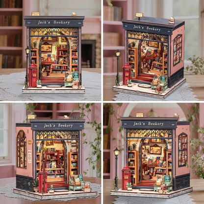 Jack's Bookery - DIY Book Nook Kit - TryNooki