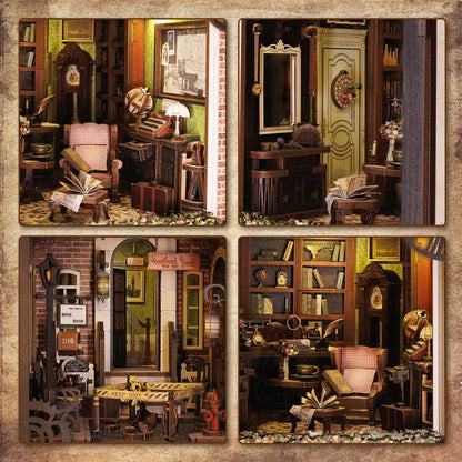 Rose Detective Agency - DIY Book Nook Kit - TryNooki
