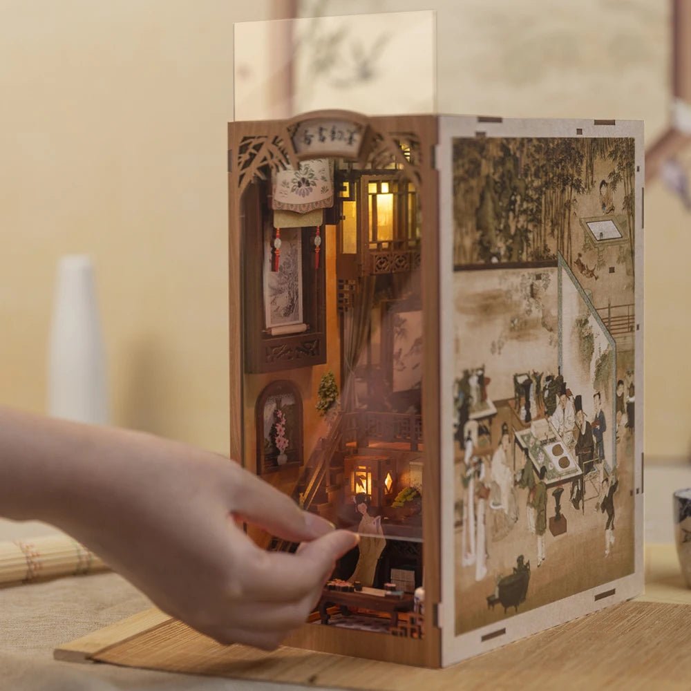 Ink Rhyme Bookstore - DIY Book Nook Kit - TryNooki