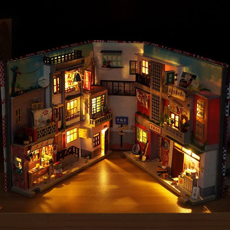 Enchanted Alley - DIY Book Nook Kit - TryNooki