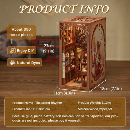 Secret Rhythm - DIY Book Nook Kit - TryNooki