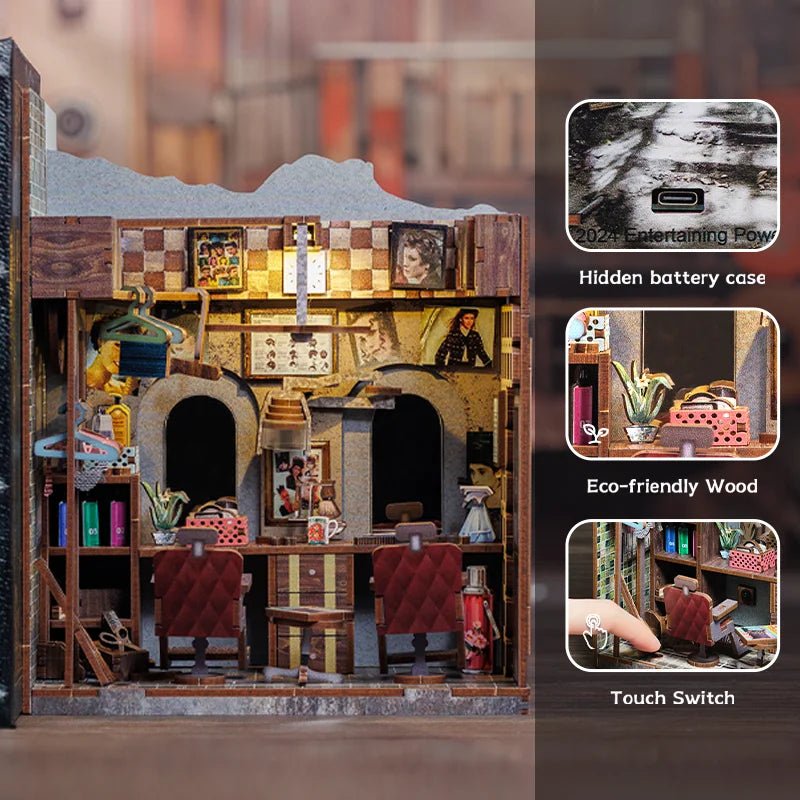 Twilight Walled City - DIY Book Nook Kit - TryNooki