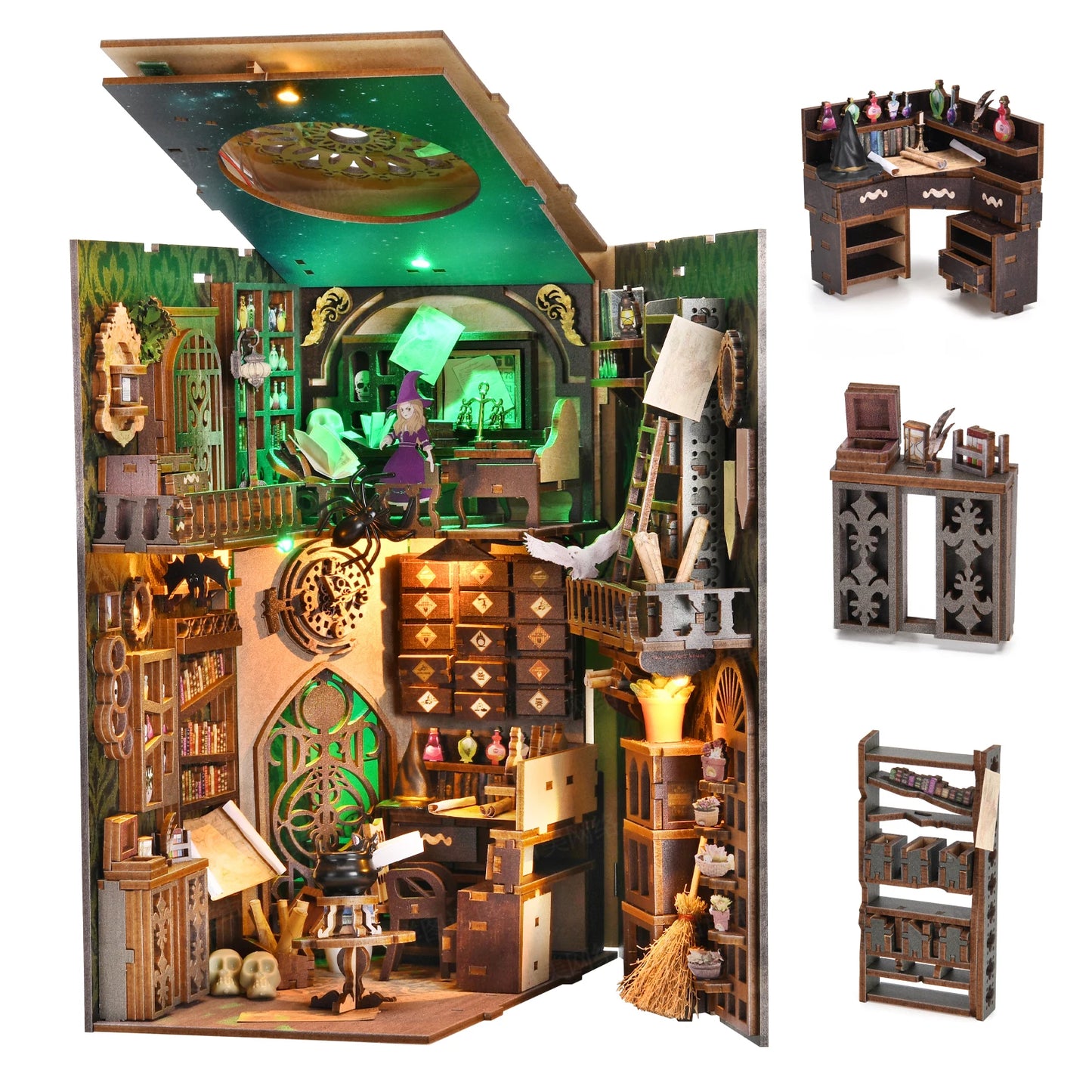 The Master's House - DIY Book Nook Kit - TryNooki