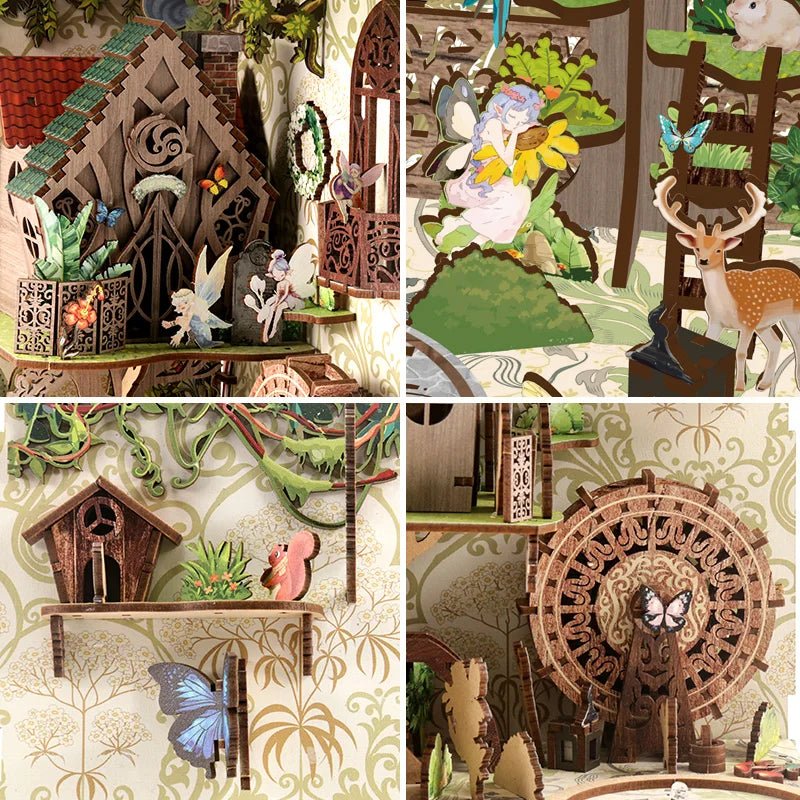 Enchanted Forest - Book Nook - TryNooki