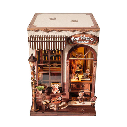 Bear's Bistro - DIY Book Nook Kit - TryNooki