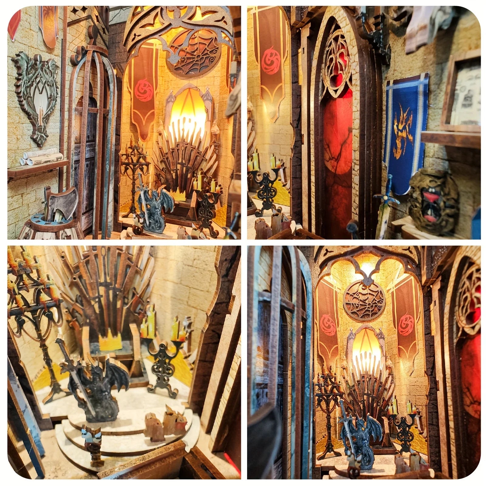 Dragon Castle - DIY Book Nook Kit - NookFan