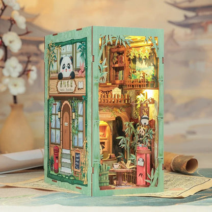 Panda Bookshop - DIY Book Nook Kit - TryNooki