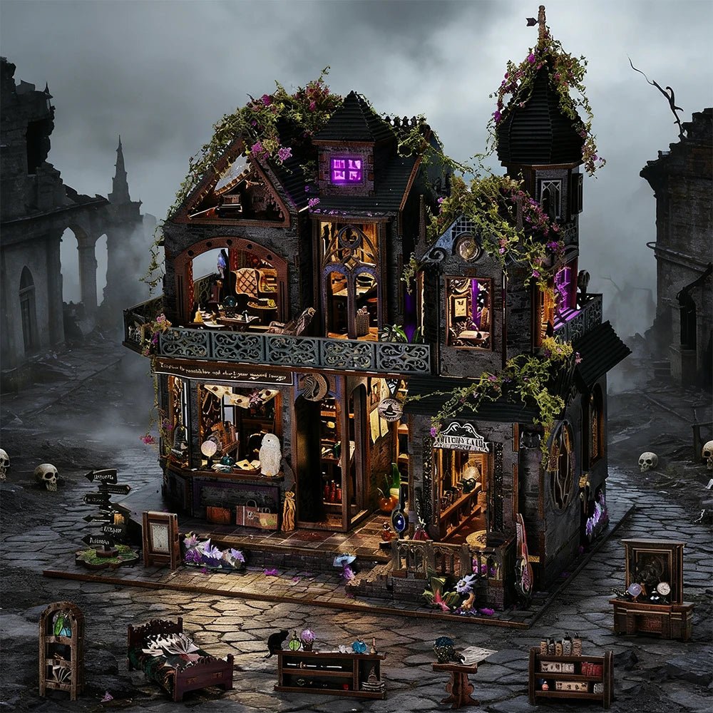Castle of Magic - Diy Miniature World Kit - TryNooki