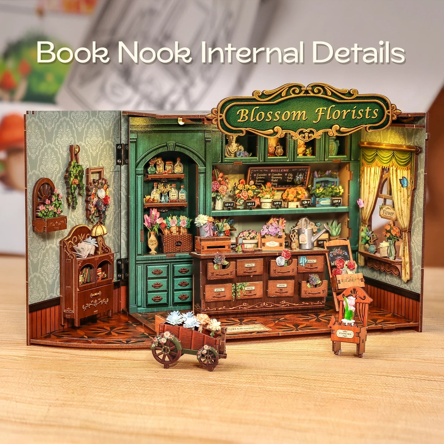 Blossom Florists - DIY Miniature World Kit - TryNooki