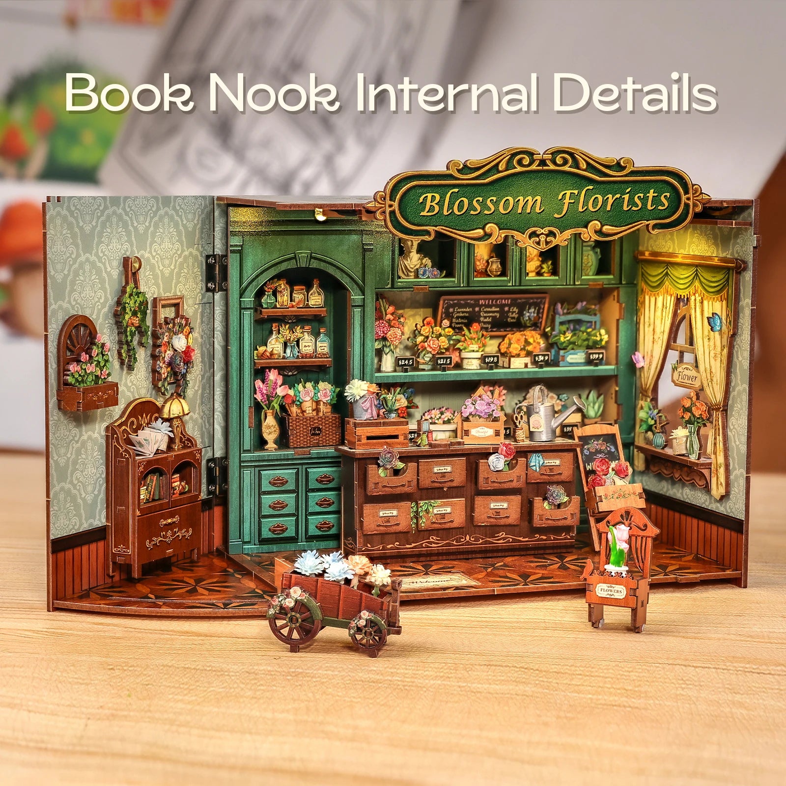 Blossom Florists - DIY Miniature World Kit - TryNooki
