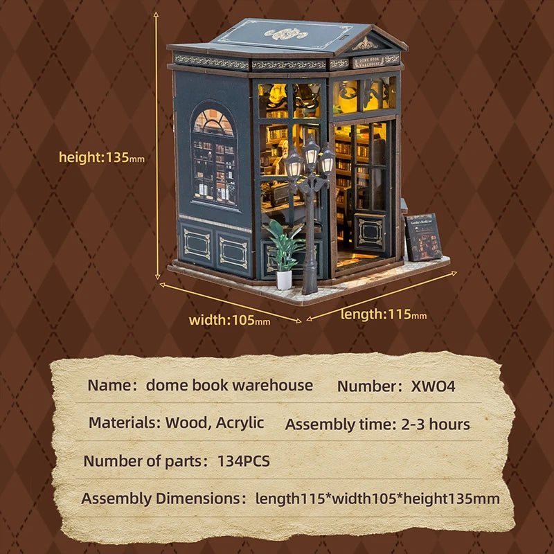 Warehouse Wonders - DIY Book Nook Kit - NookFan