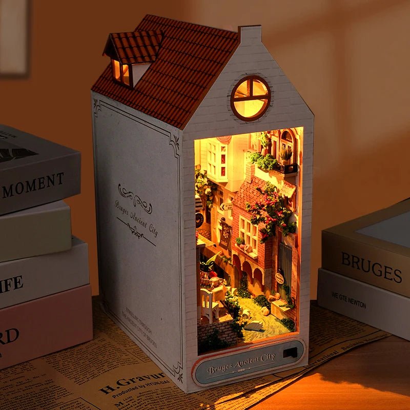 Mystic Alley Ancient City - DIY Book Nook Kit - TryNooki