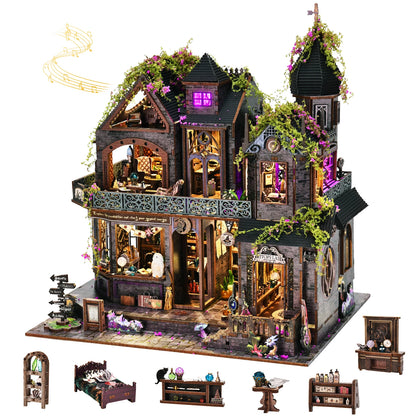 Castle of Magic - Diy Miniature World Kit - TryNooki