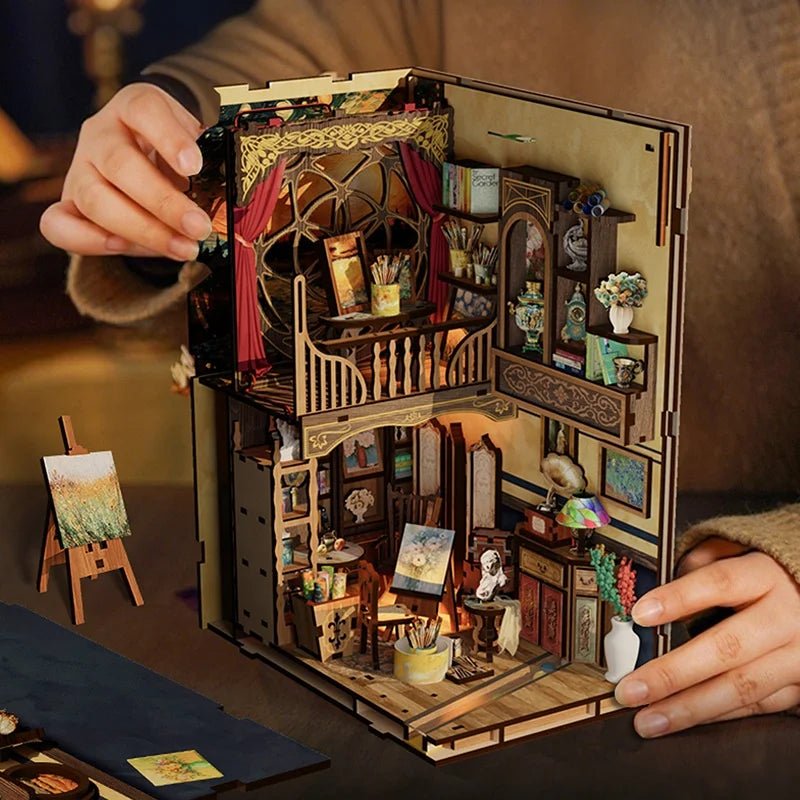 A World Within The Frame - DIY Book Nook Kit - TryNooki