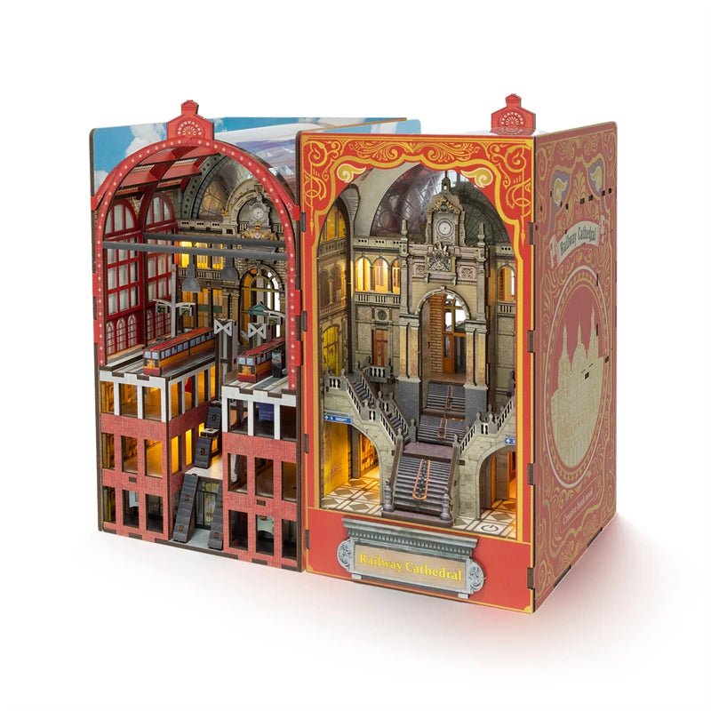 Railway Cathedral Book Nook Kit - TryNooki