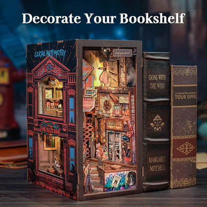 The Long Goodbye - DIY Detective Book Nook Kit - TryNooki