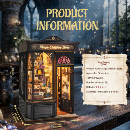 Magic Oddities Book Nook Kit - TryNooki