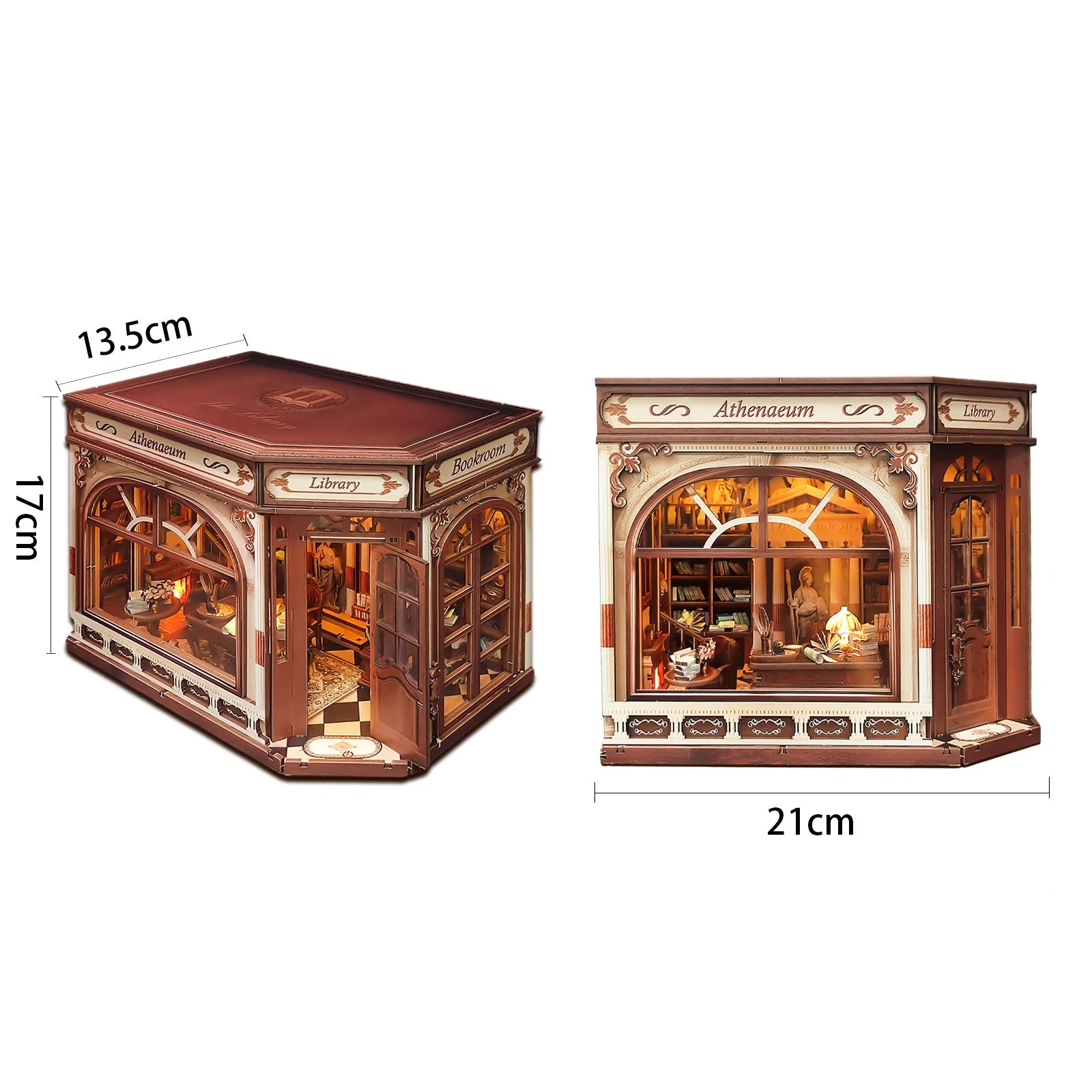 Athena's Study Casa - DIY Book Nook Kit - TryNooki