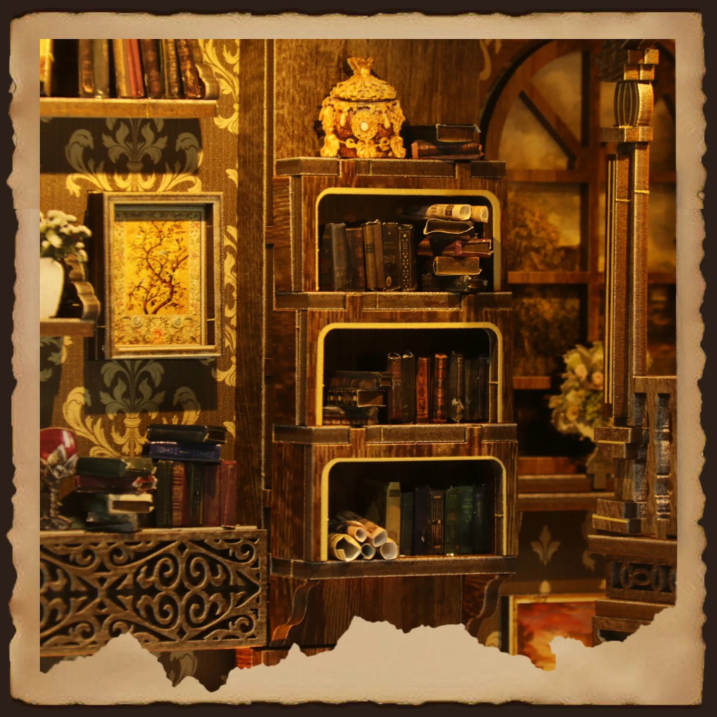 Vintage Book - DIY Book Nook Kit - TryNooki