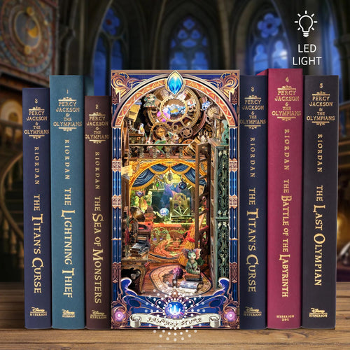Mystic Emporium - DIY Wooden Book Nook Kit - TryNooki