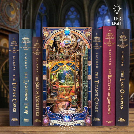 Mystic Emporium - DIY Wooden Book Nook Kit - TryNooki