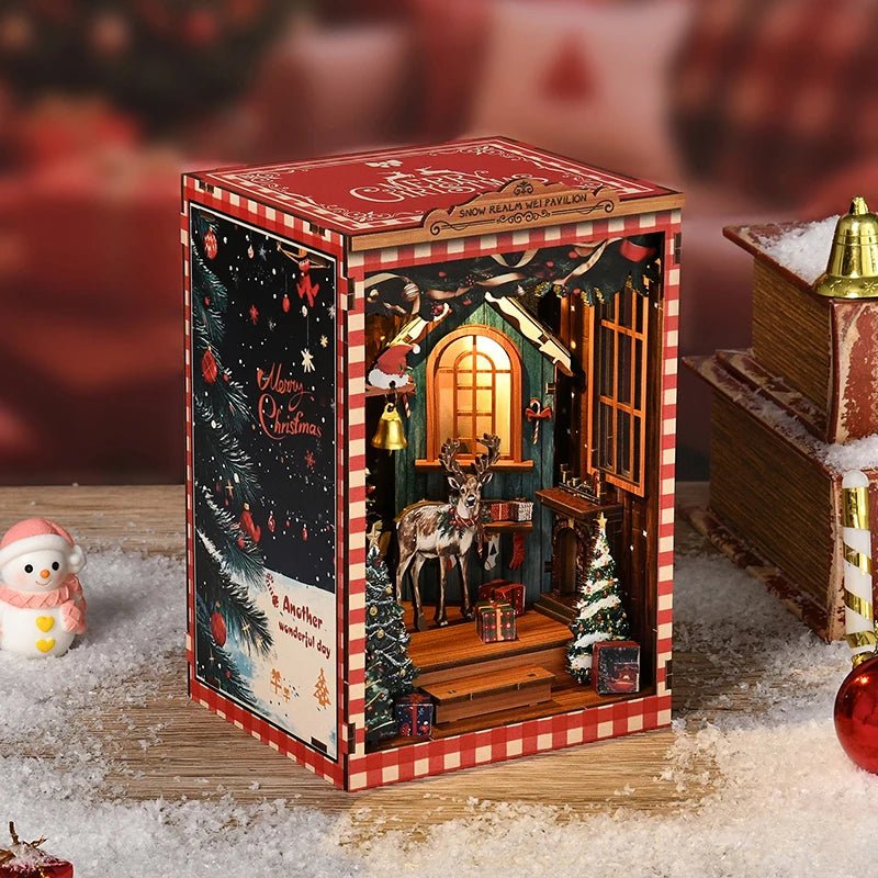 Snowy Loft Book Nook - TryNooki