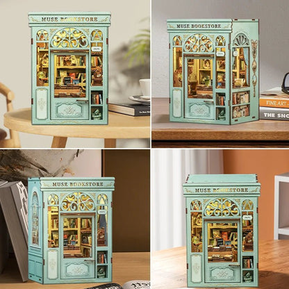 Muse Bookstore - DIY Book Nook Kit - TryNooki