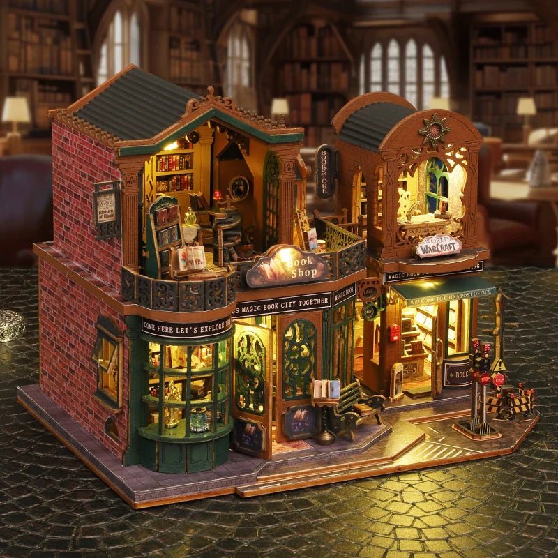 Twilight Wooden Model - DIY Miniature World Kit - NookFan