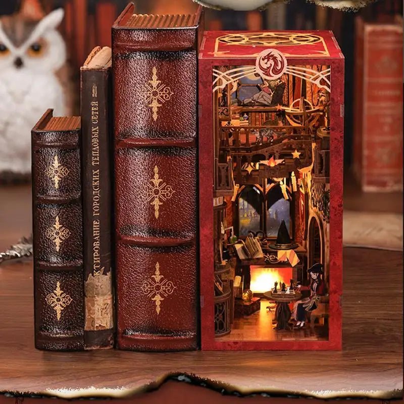 Flame Common Room - DIY Book Nook Kit - TryNooki