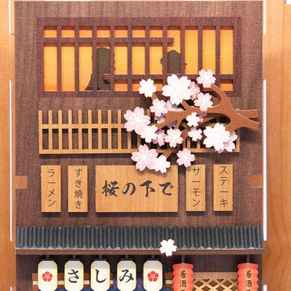 Under Sakura Tree - DIY Book Nook Kit - TryNooki