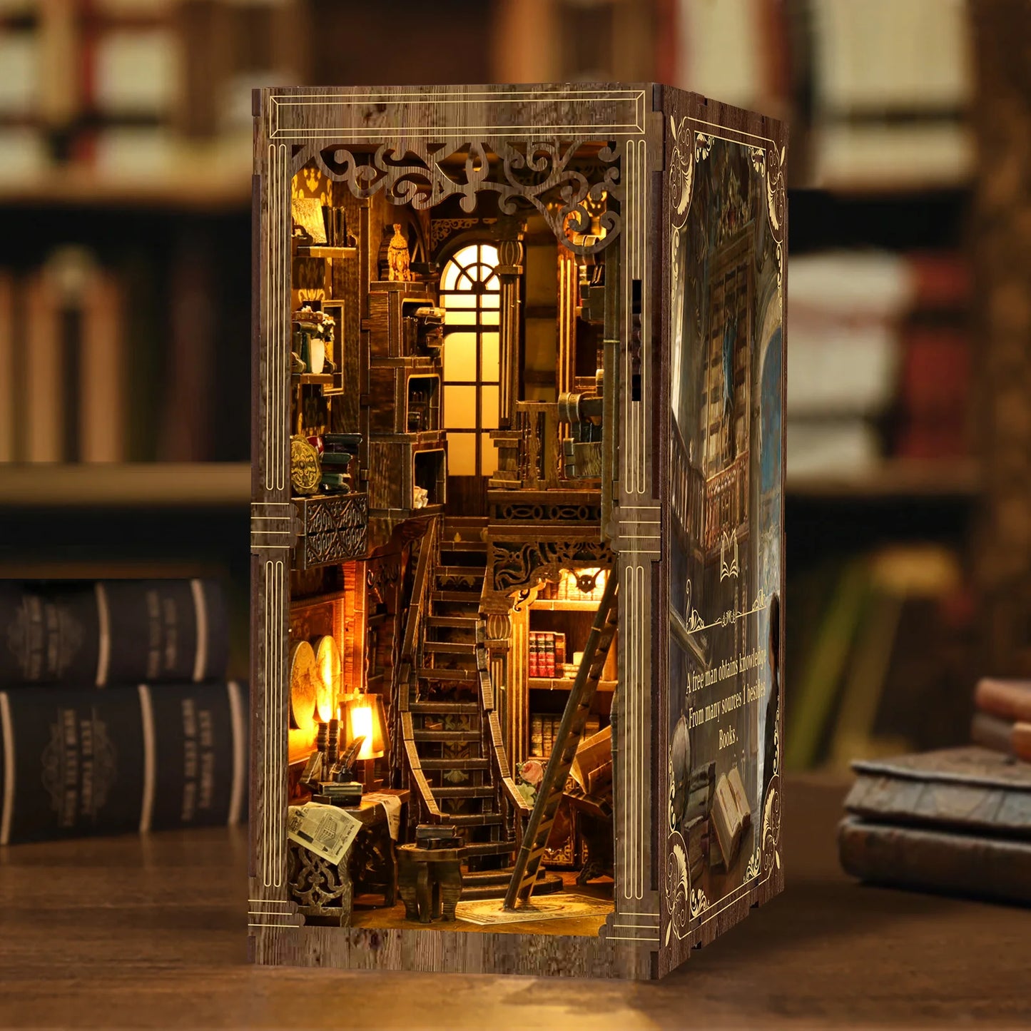 Vintage Book - DIY Book Nook Kit - TryNooki