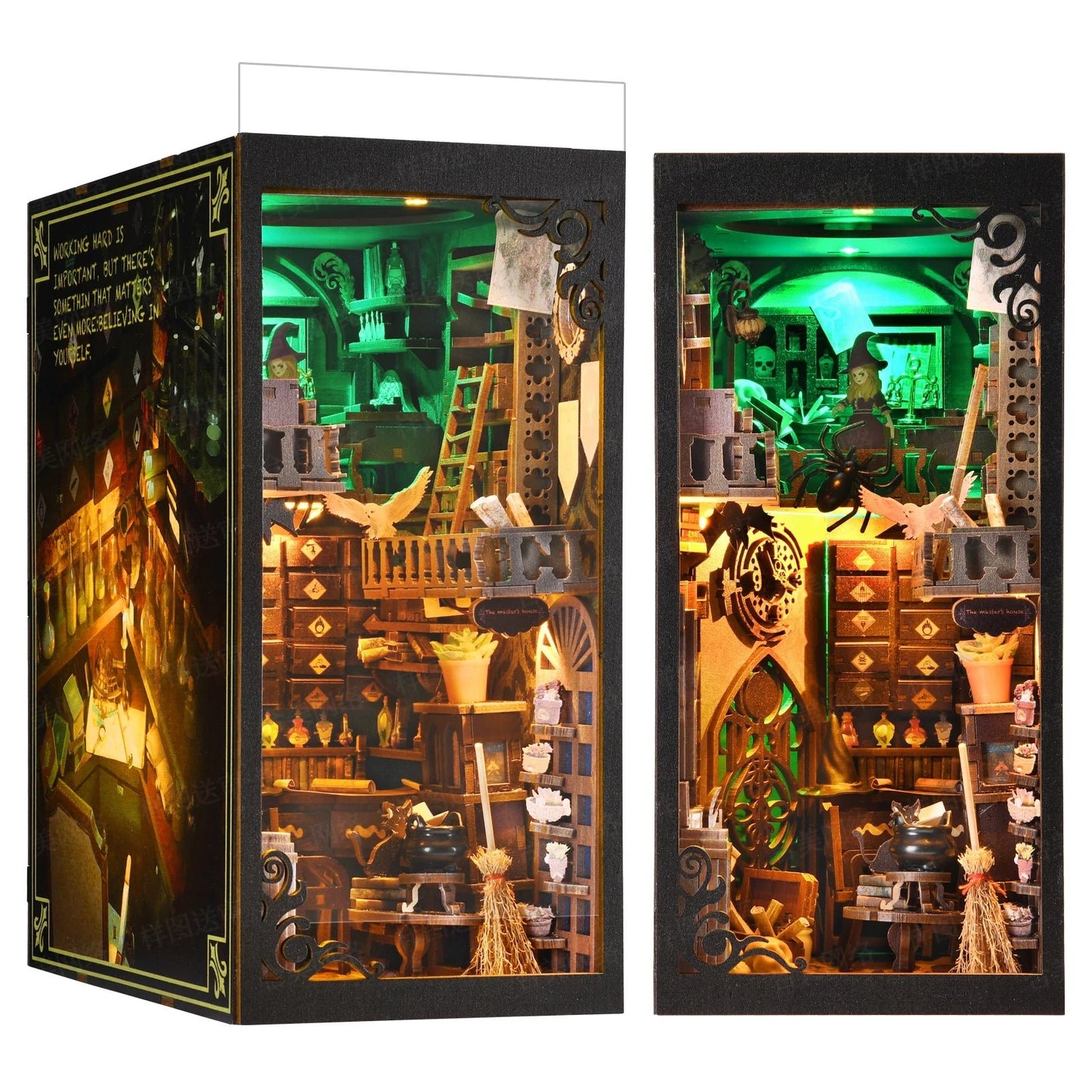 The Master's House - DIY Book Nook Kit - TryNooki