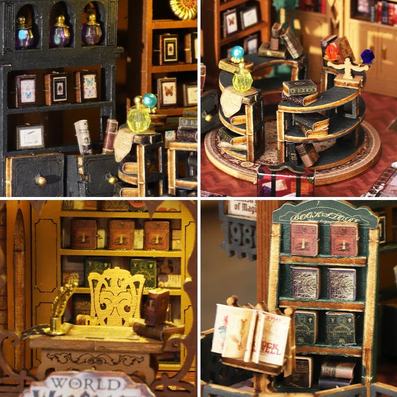 Twilight Wooden Model - DIY Miniature World Kit - TryNooki