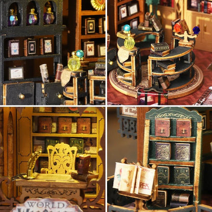 Twilight Wooden Model - DIY Miniature World Kit - TryNooki