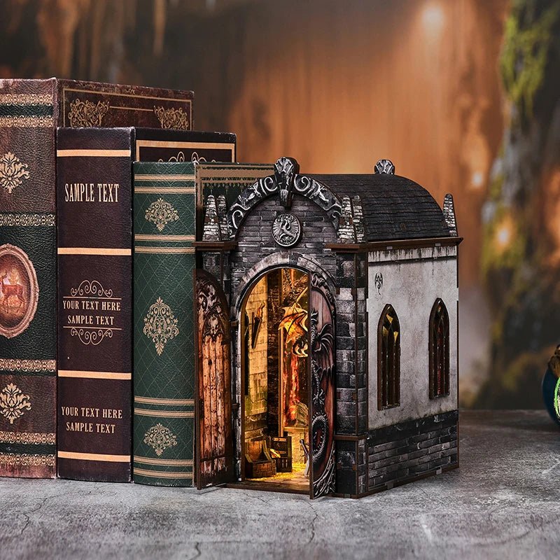 Dragon's Labyrinth Treasure - DIY Book Nook Kit - TryNooki