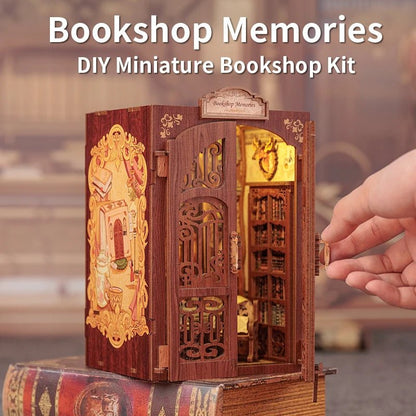 Bookshop Memories - DIY Book Nook Kit - TryNooki
