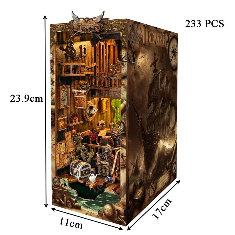 Pirate Ship Book Nook - TryNooki