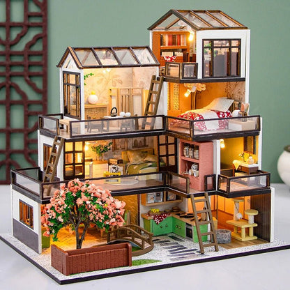 Dream Town Miniature Dollhouse Kit - TryNooki
