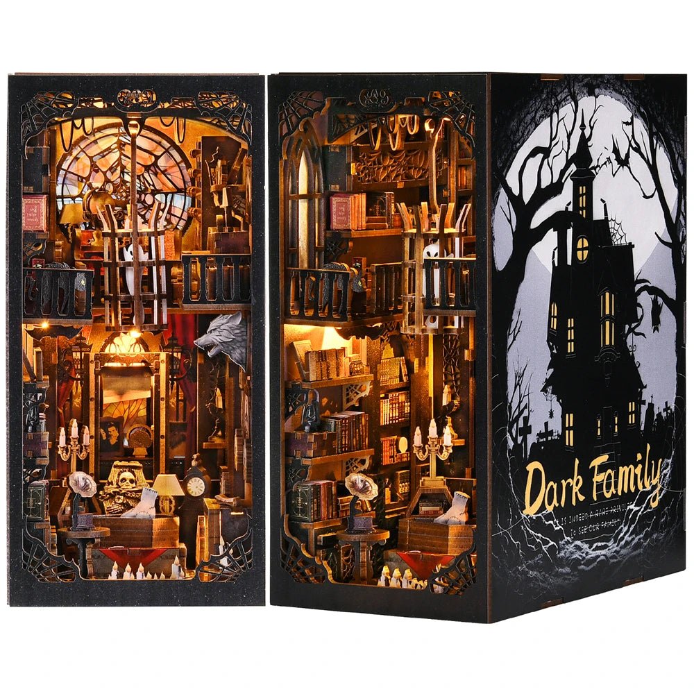 Dark Family Book Nook Kit - TryNooki