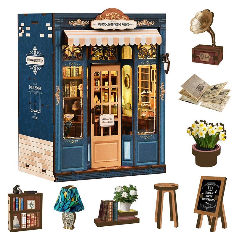 Pergola Reading Room - DIY Book Nook Kit - TryNooki