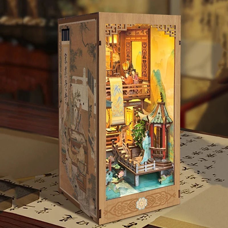 Dynasty Scroll - DIY Book Nook Kit - NookFan