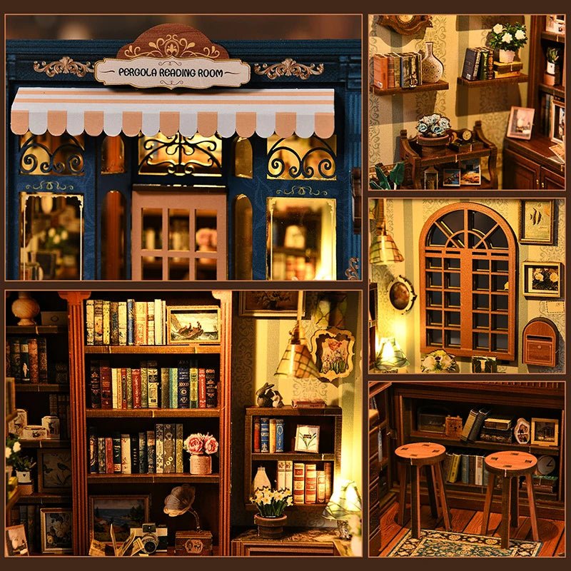 Pergola Reading Room - DIY Book Nook Kit - TryNooki
