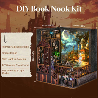 The Magic Exploration - DIY Book Nook Kit - TryNooki