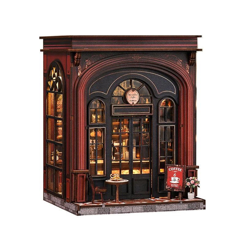 Warmglow Coffee Book Nook - TryNooki