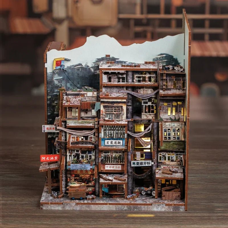 Twilight Walled City - DIY Book Nook Kit - TryNooki