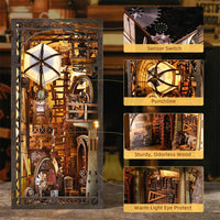 Airship Adventure Book Nook Kit - NookFan