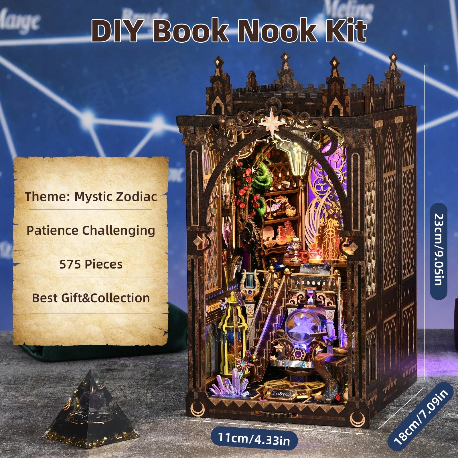 Mystic Zodiac - Book Nook Kit - TryNooki