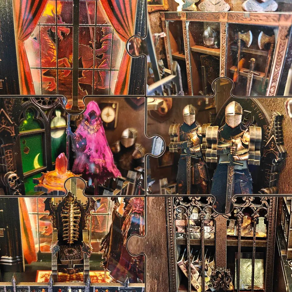 Knight of Honor Book Nook - TryNooki