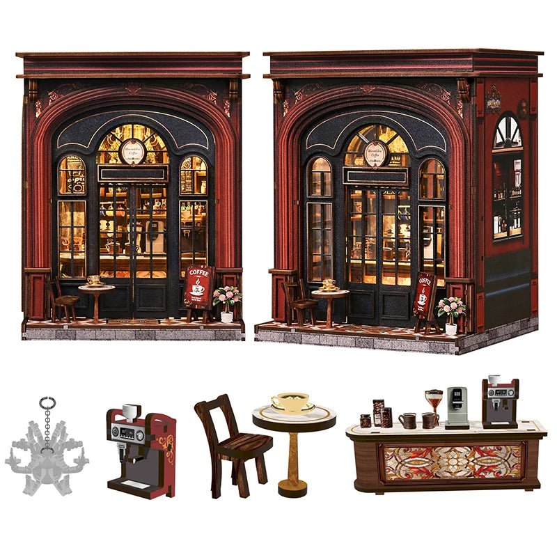 Warmglow Coffee Book Nook - TryNooki